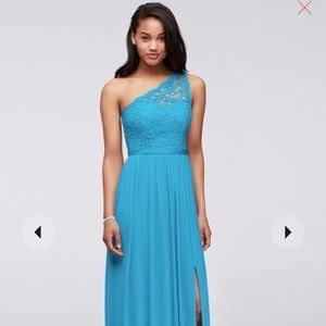 Sky blue wedding/prom dress size 12